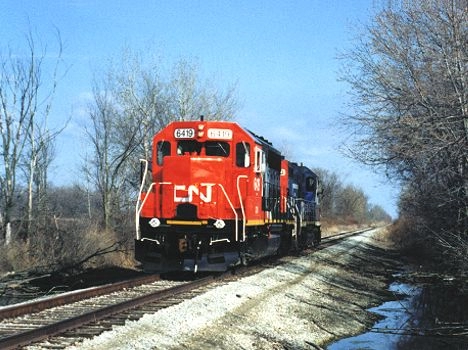 GTW Train at Romeo MI